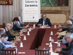 El Presidente de la Diputación de Castellón convoca reunión para analizar ayudas al sector cerámico