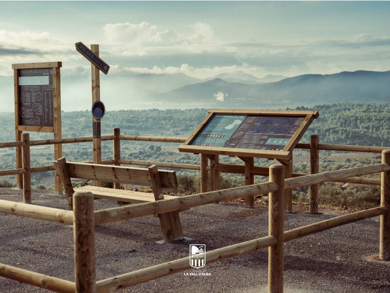 Abierto el mirador de estrellas en la Vall d’Alba