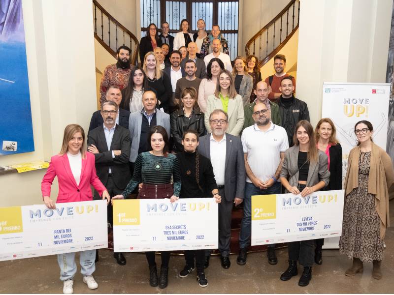 Entrega de premios ‘Move Up! Emprende con éxito’ a proyectos de Higueras, Almedíjar y Castelló