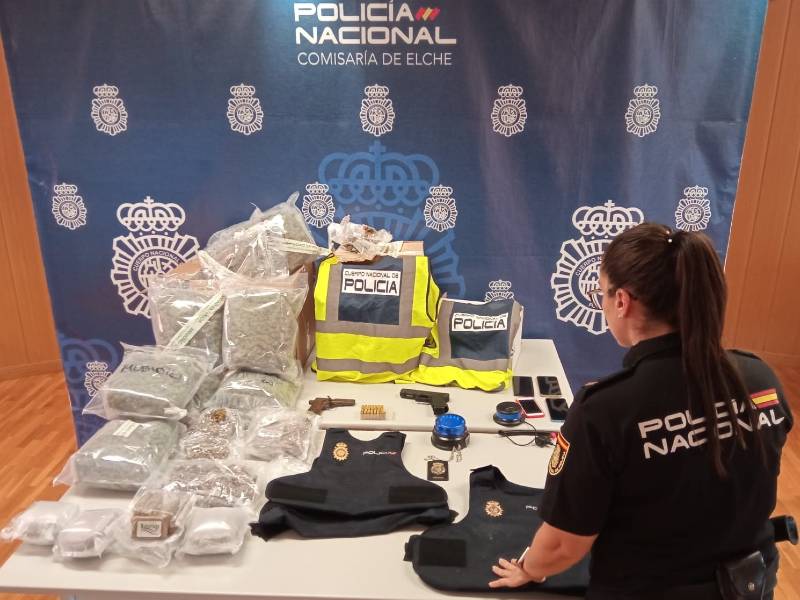 Desarticulado un grupo que se hacía pasar por Policía para ‘dar vuelcos de droga’ en Elche