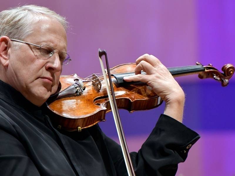 Concierto del reconocido violinista Shlomo Mintz en El Auditori de Castelló