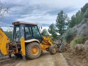 Xert recobra infraestructuras, caminos y accesos perjudicados por las últimas lluvias