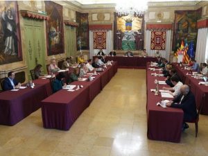 Estabilidad de la Diputación de Castellón en el Pleno de hoy con apoyo de PSPV-PSOE, Compromís y Ciudadanos y la negativa del PP a los presupuestos de 2023