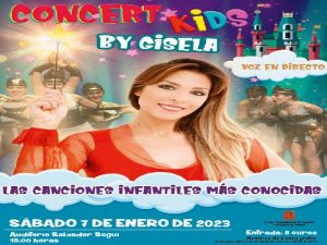 ‘Concert Kids by Gisela’, la vocalista de Operación Triunfo en Segorbe