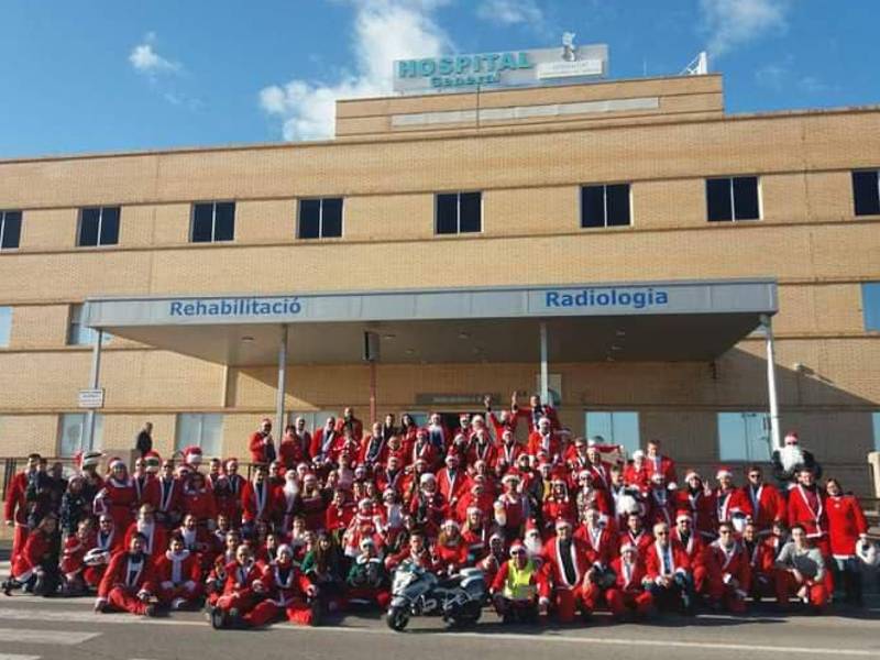 ‘Papanoelada Solidaria 2022’ de Moteros Castellón Club