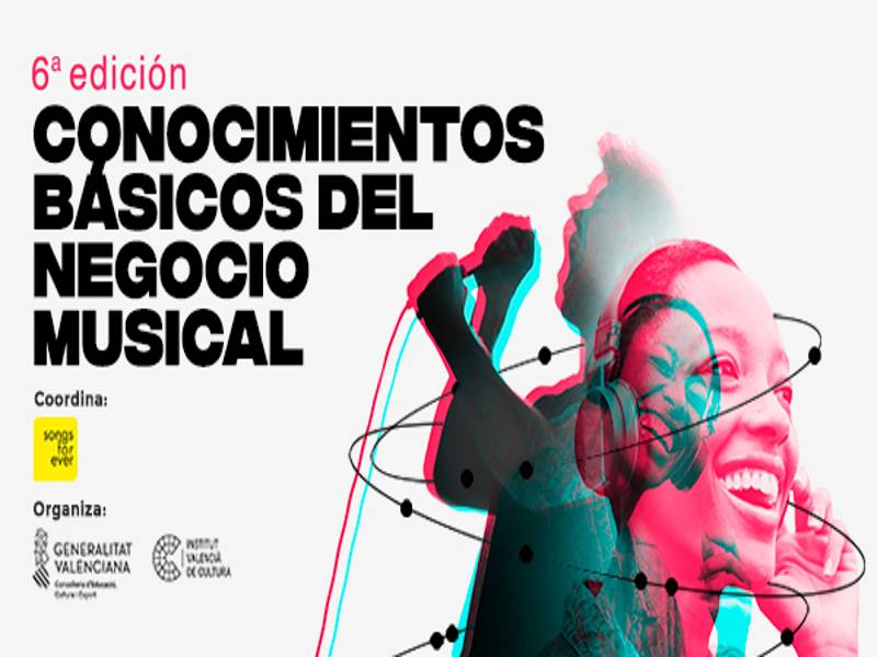 El Institut Valencià de Cultura presenta la sexta edición del curso formativo sobre el negocio musical