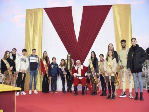 Papá Noel desembarca en Oropesa del Mar