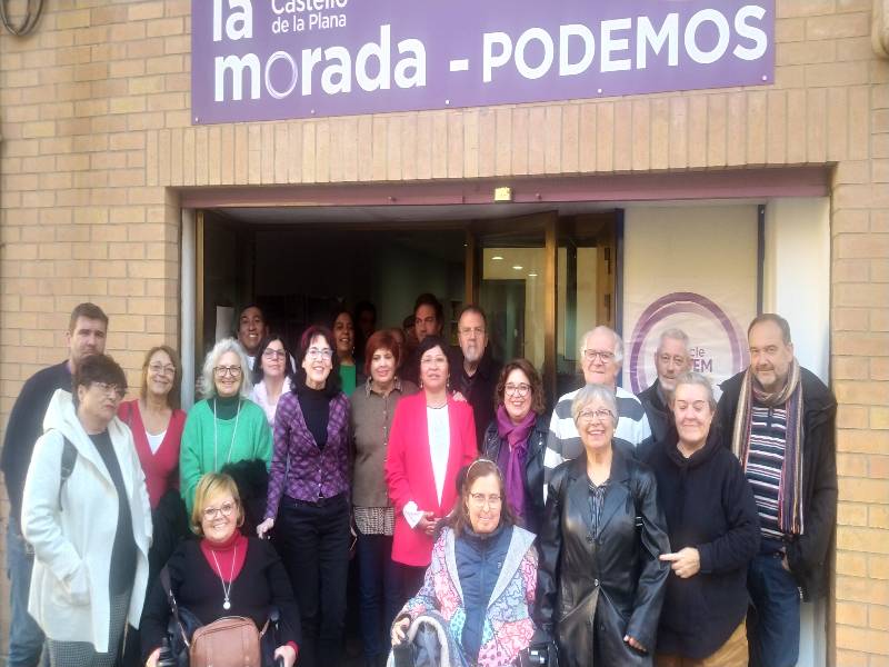 Barceló presenta a Podem Castelló com a força “imprescindible” per a atendre els barris i garantir una majoria progressista