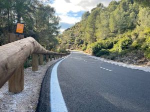 Concluyen las obras de la ‘carretera de Miravet’ entre Cabanes y Oropesa