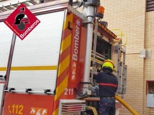 Incendio Forestal en Aigües de Bussot (Alicante)