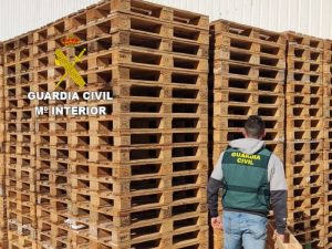 Detenidos los sospechosos del robo de palets de madera en Nules