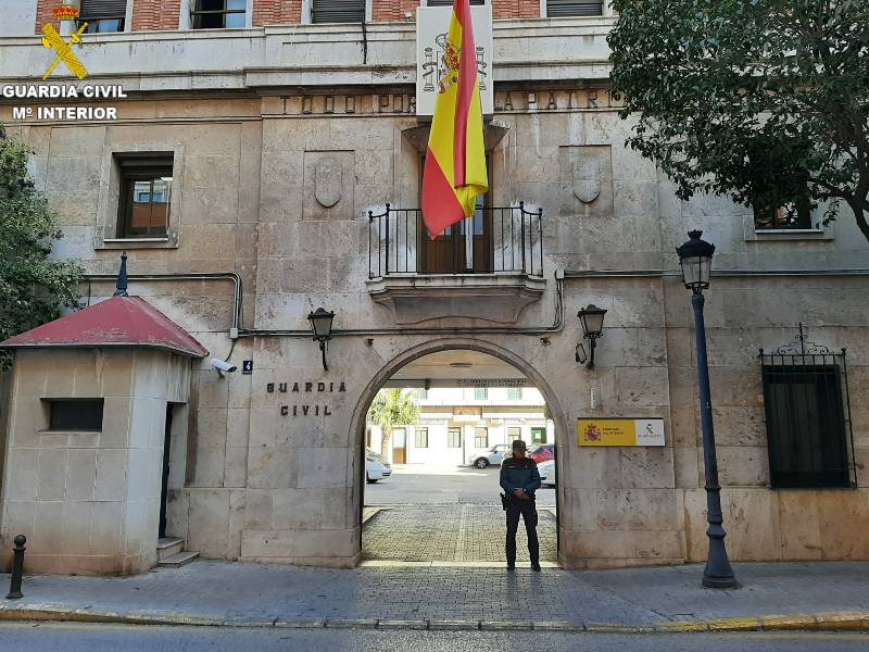 La Guardia Civil auxilia a un bebé de 18 meses en Valencia