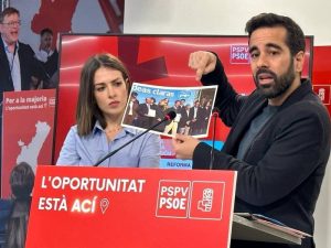 El PSPV critica al PP que mantenga a 41 investigados en puestos de responsabilidad