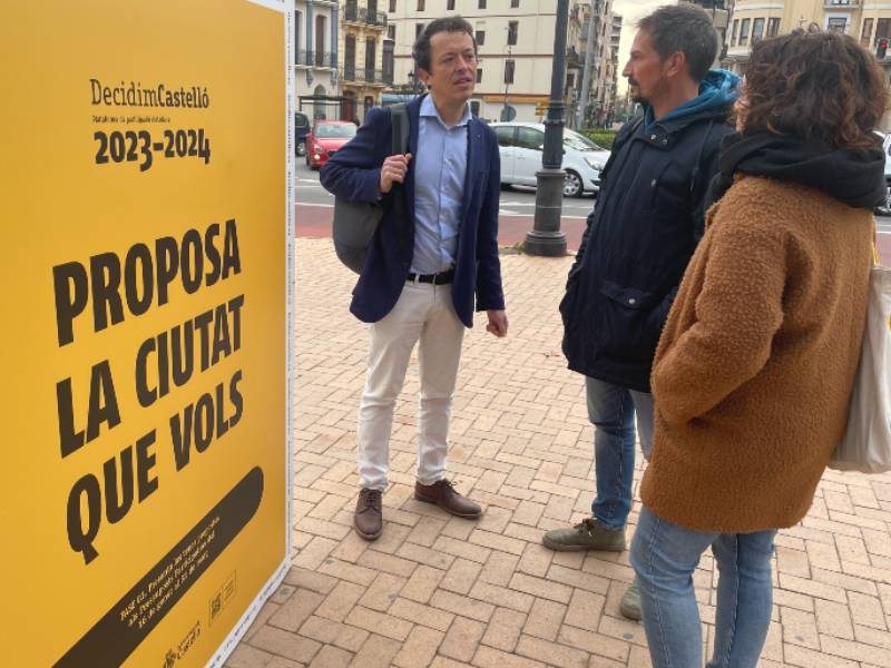 Abiertas las votaciones del ‘Plan Decidim 2023/24’ en Castelló