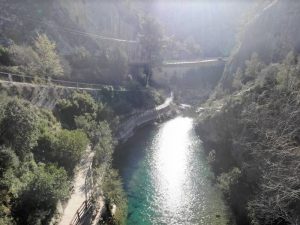 Desaparece una mujer en el barranco del Pou Clar de Ontinyent