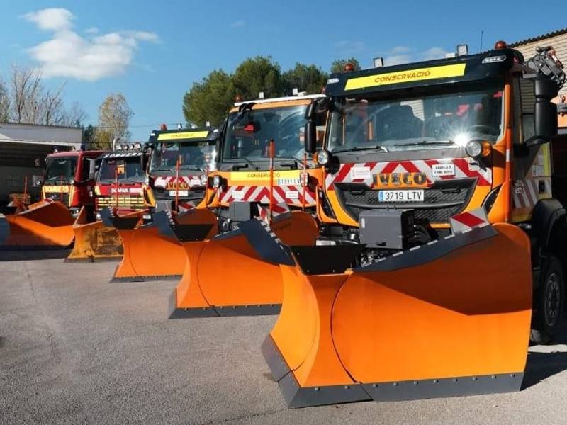 Se intensifica el protocolo de prevención ante el riesgo de nieve y heladas en la Comunitat Valenciana