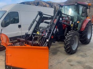 Todo preparado para la llegada de la nieve en Vistabella