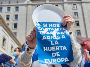 Manifestación de Regantes de Levante