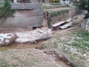 Actuación de urgencia en los colectores y pozos de Xert y La Pobla de Benifassà