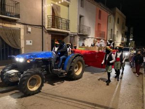 Cabalgata de Reyes Magos 2023 en Tírig