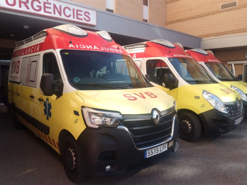 Un hombre hospitalizado tras el incendio de una vivienda en Castellón