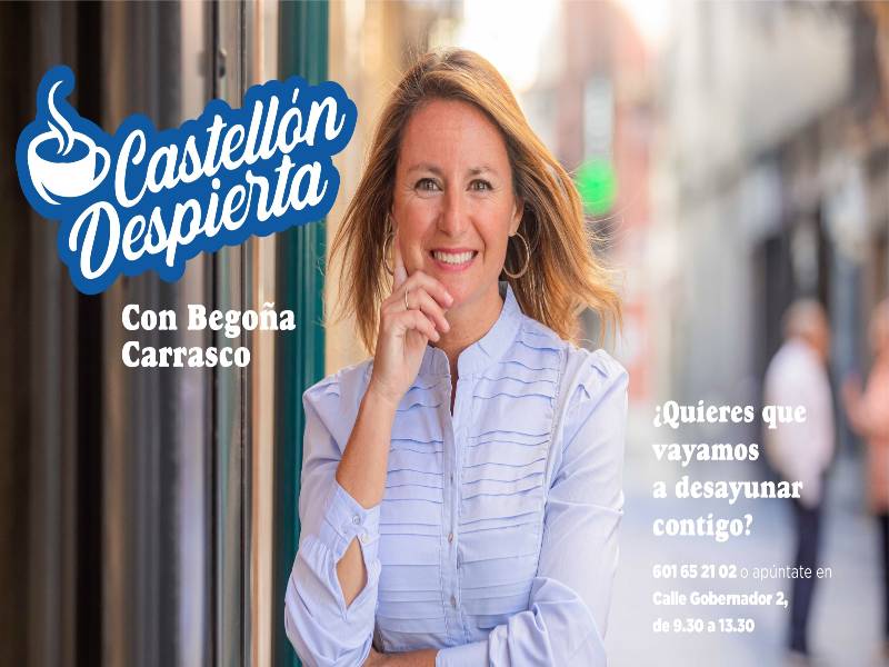 Begoña Carrasco (PPCS) presenta una nueva campaña de escucha activa en Castellón