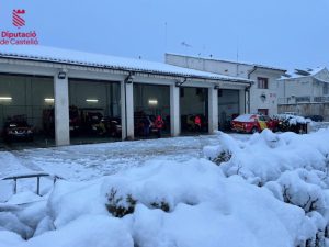 Rescatado un hombre atrapado por el hielo entre Vallibona y Rosell