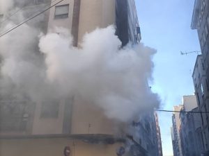 Incendio en una vivienda de la calle Orfebre Santalínea de Castelló