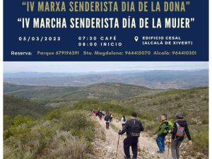 Marxa Senderista del ‘Dia de la Dona’ entre els castells Polpis i Xivert al Parc Natural de la Serra d’Irta