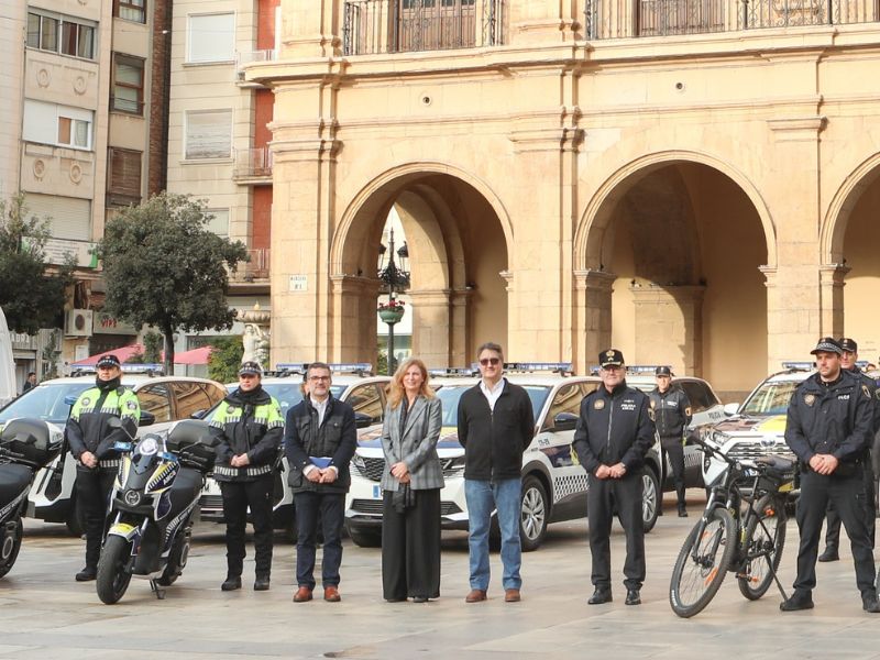 Más vehículos para la Policía Local y Movilidad Urbana de Castelló