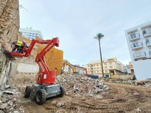 Comencen les obres d’adequació del pàrquing que donarà servei al Mercat de Benicarló