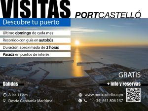 Servicio gratuito de visitas guiadas a PortCastelló