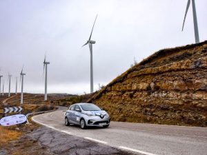 Eco Rallye Renomar Comunitat Valenciana 2023 con Renault Autersa como patrocinador y coche oficial