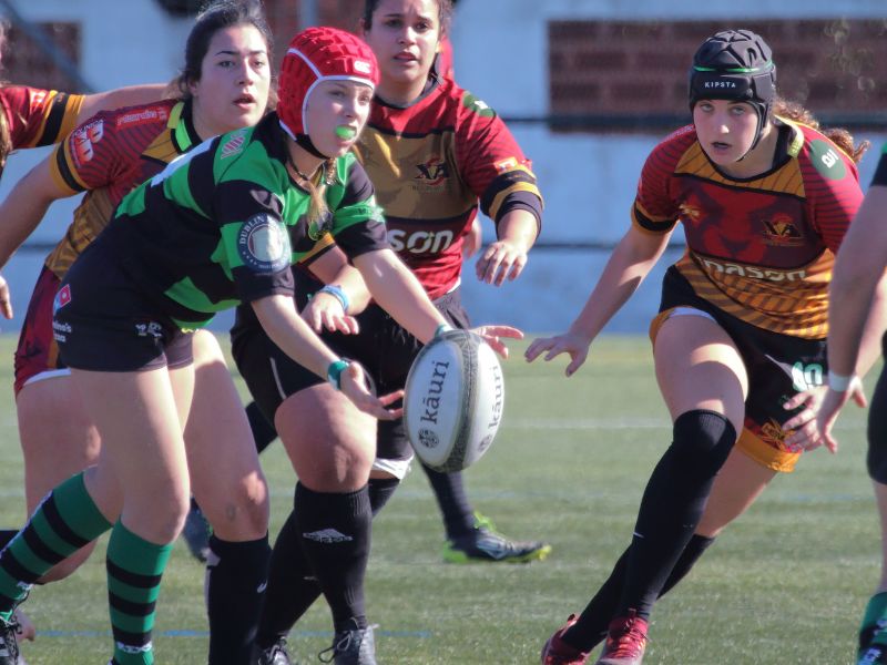 El Rugby Castelló Femení gana el duelo de líderes frente al Murcia XV