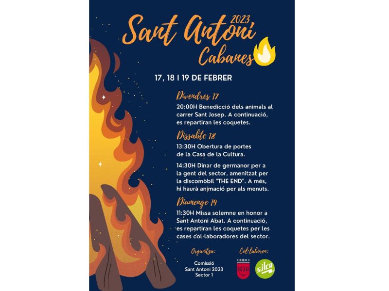 Comienzan los festejos de Sant Antoni 2023 en Cabanes