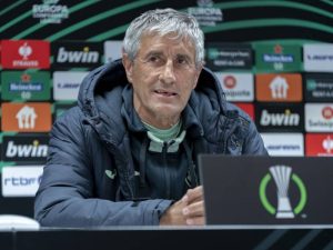 Setién: “Tenemos que ofrecer nuestra mejor versión ante el Anderlecht”