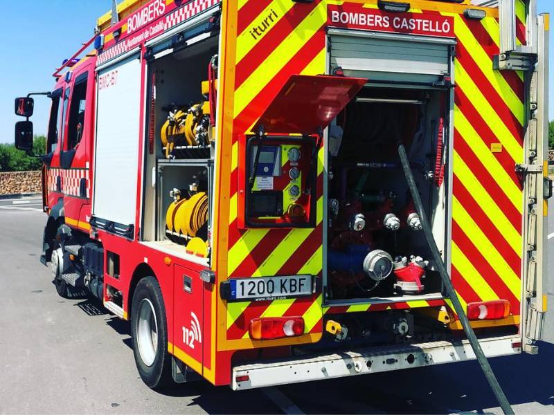 Fallece el hombre herido en el incendio forestal de Castellón de la Plana