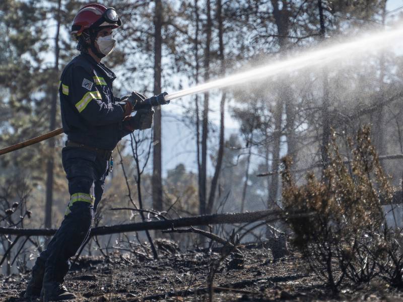 Diputación aprobará ayudas para los municipios afectados por el incendio de Villanueva de Viver en el Alto Mijares (Castellón)