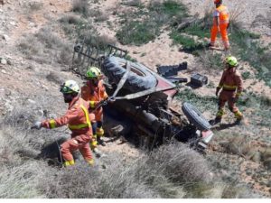 La muerte del tractorista: Fallece atrapado tras volcar su tractor en Utiel (Valencia)