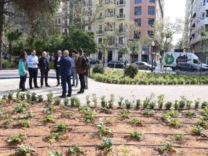 El parque Ribalta de Castellón vuelve a lucir como en 1926 tras retirar el monumento a los caídos