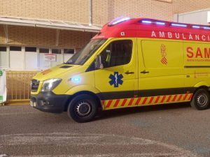 Accidente de moto en la Vall d’Uixó con dos heridos