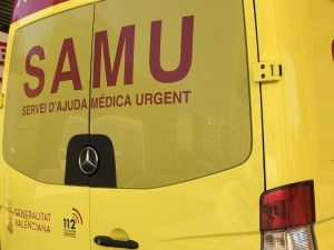 Una motorista herida en accidente de tráfico en Castellón de la Plana