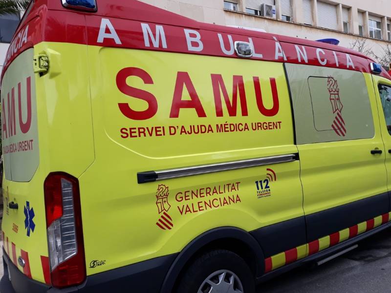 Una mujer de 77 años resulta herida por inhalación de humo en Torrent (Valencia)