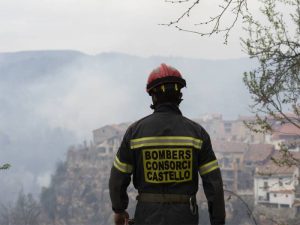 Montanejos se vuelca en ayudar a los afectados por el incendio declarado en Villanueva de Viver-Castellón