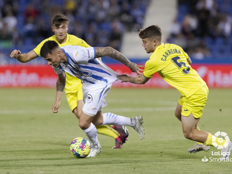 Derrota del Villarreal B contra el Leganés