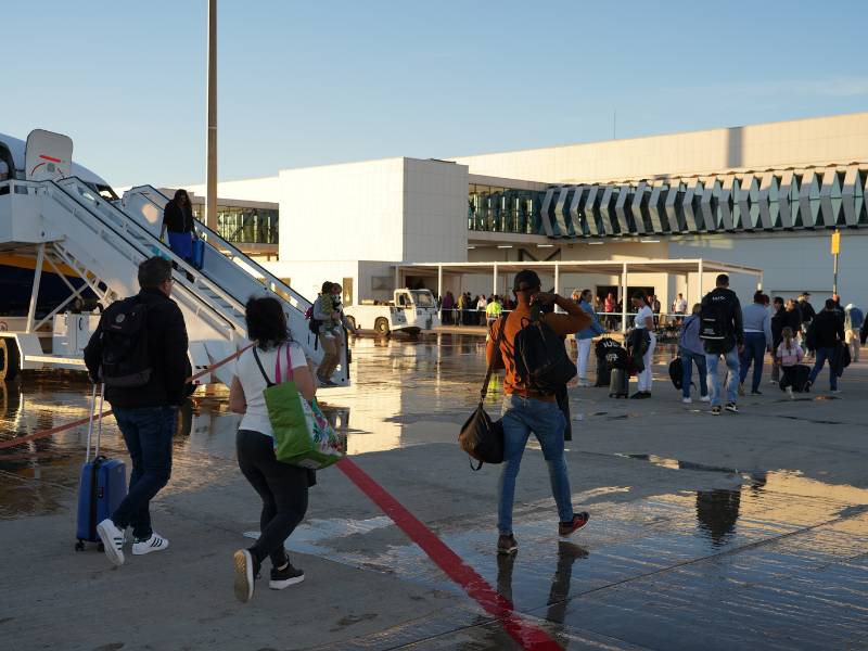 El Aeropuerto de Castellón alcanza cifras récord de pasajeros en marzo 2023