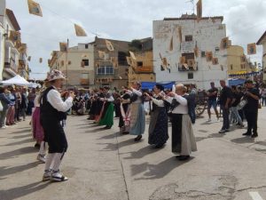 La X Fira de Sant Vicent y Dolços Tradicionals es inaugurada en Càlig (Castellón)