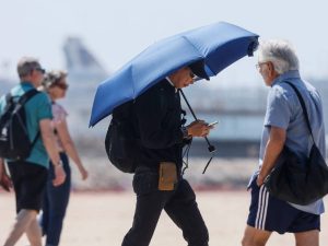 Temperaturas elevadas y rachas de viento fuertes en el interior de Castellón este domingo