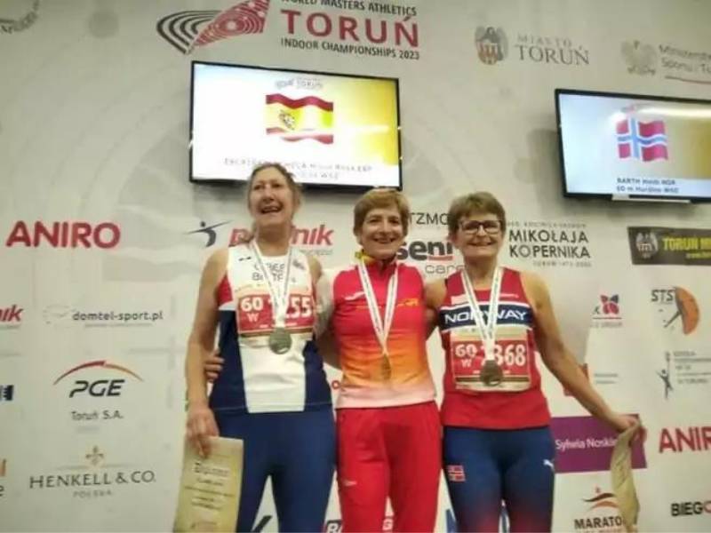 Triunfan los máster en el mundial de pista cubierta – Playas de Castellón