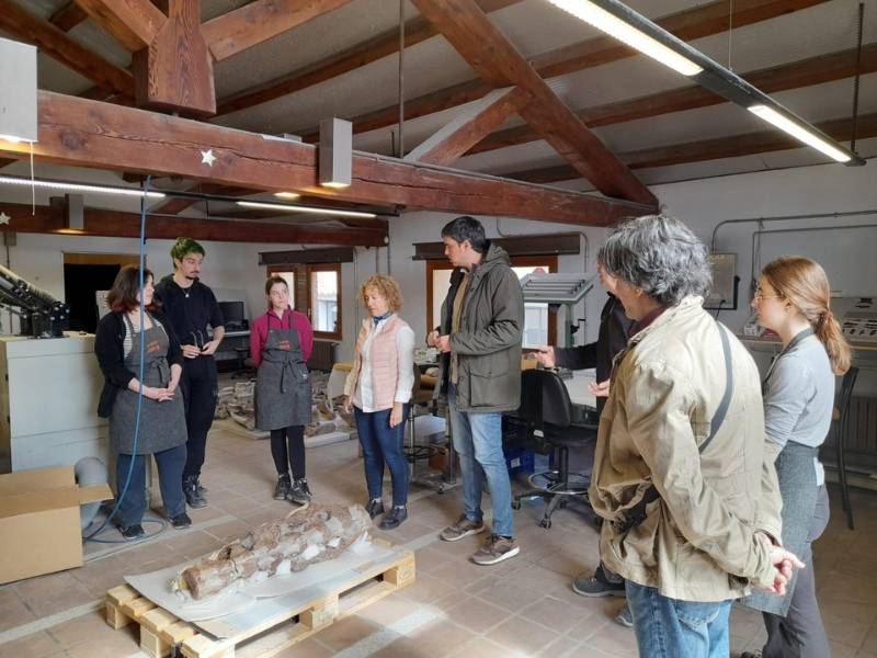 Restauradas 200 piezas de dinosaurio por especialistas en Morella – Castellón